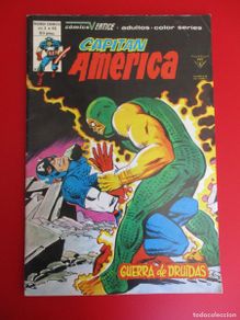 Comics: CAPITAN AMERICA (1975, VERTICE) 45 · XI-1980 · GUERRA DE DRUIDAS